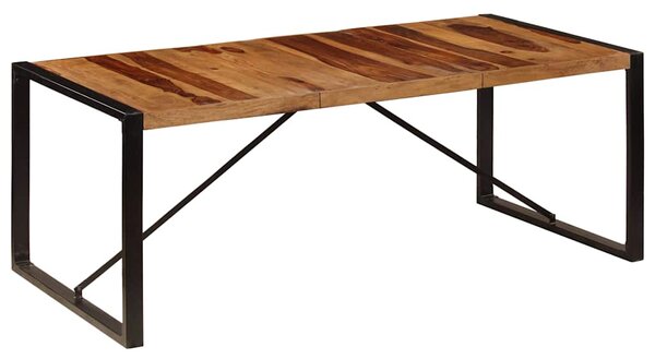 Jídelní stůl 200 x 100 x 75 cm masivní akáciové dřevo 247413