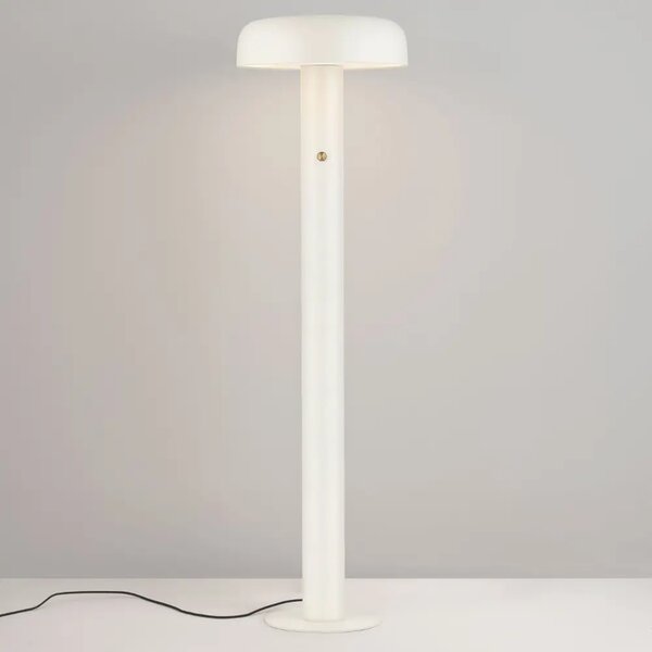 Nova Luce Krémová kovová stojací LED lampa Noelia 142 cm