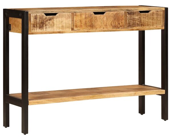 Příborník se 3 zásuvkami 110 x 35 x 75 cm masivní mangovník 247406