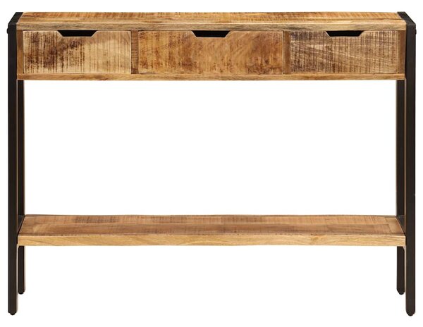 Příborník se 3 zásuvkami 110 x 35 x 75 cm masivní mangovník 247406