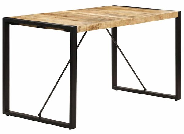Jídelní stůl 140 x 70 x 75 cm masivní mangovníkové dřevo 247420