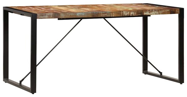 Jídelní stůl 160 x 80 x 75 cm masivní recyklované dřevo 247418