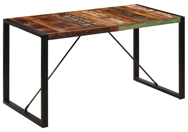 Jídelní stůl 140 x 70 x 75 cm masivní recyklované dřevo 247421
