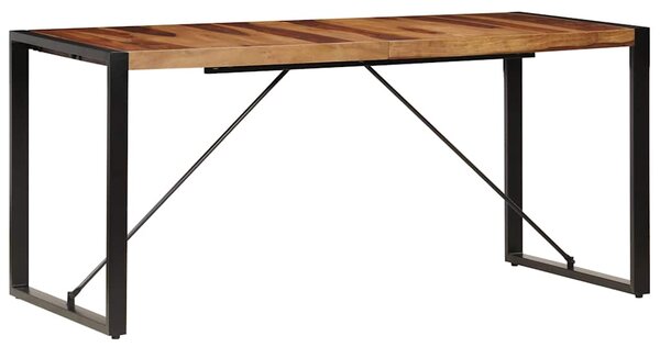 Jídelní stůl 160 x 80 x 75 cm masivní akáciové dřevo 247419