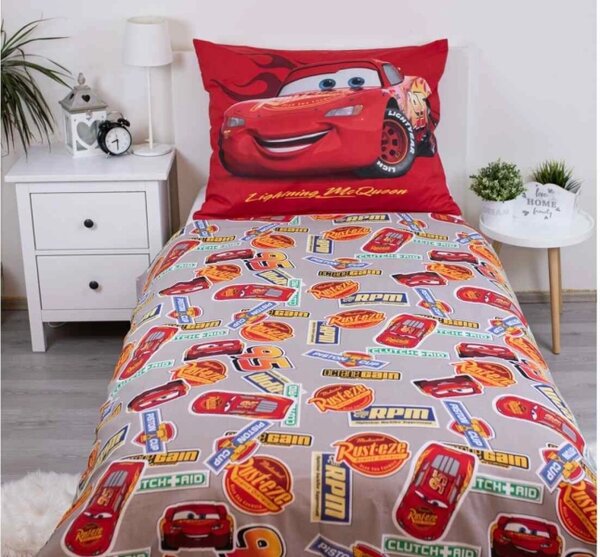 Jerry Fabrics Povlečení Cars Legend 140x200, 70x90 cm