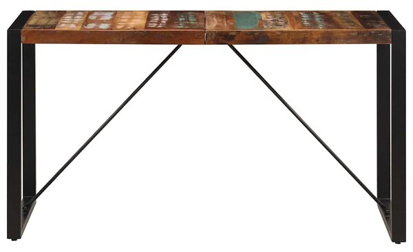 Jídelní stůl 140 x 70 x 75 cm masivní recyklované dřevo 247421