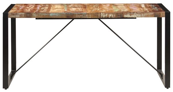 Jídelní stůl 160 x 80 x 75 cm masivní recyklované dřevo 247418
