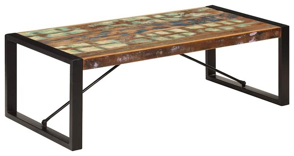 Konferenční stolek 120 x 60 x 40 cm masivní recyklované dřevo 247425