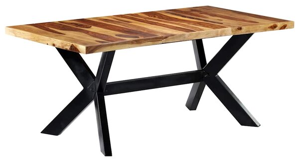 Jídelní stůl 180 x 90 x 75 cm masivní akáciové dřevo 247432