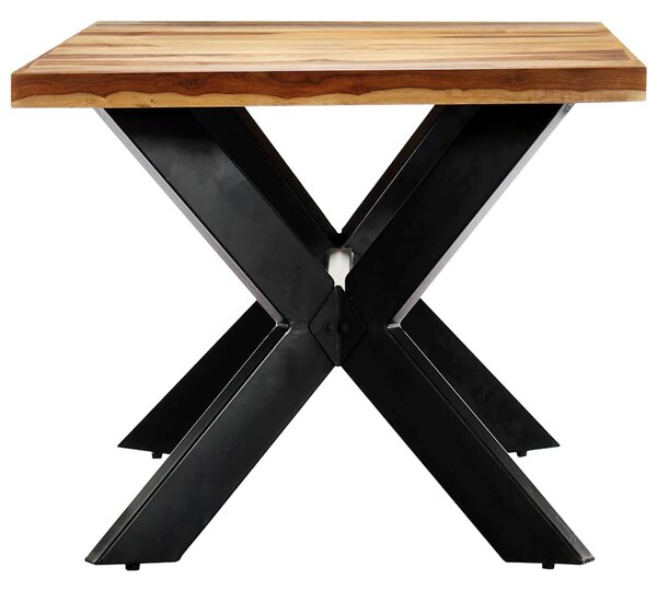 Jídelní stůl 180 x 90 x 75 cm masivní akáciové dřevo 247432