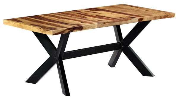 Jídelní stůl 180 x 90 x 75 cm masivní akáciové dřevo 247432