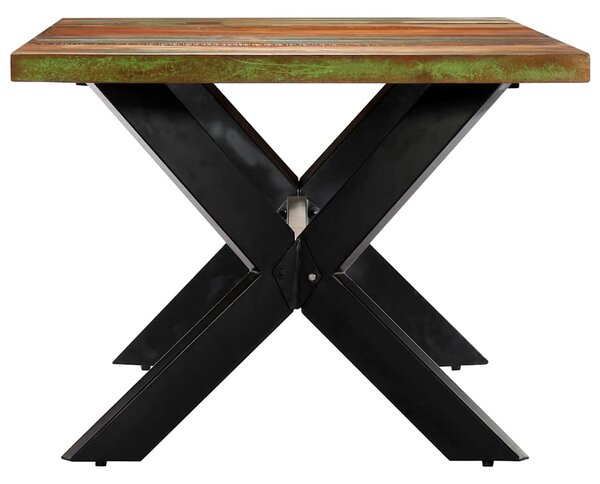Jídelní stůl 200 x 100 x 75 cm masivní recyklované dřevo 247429
