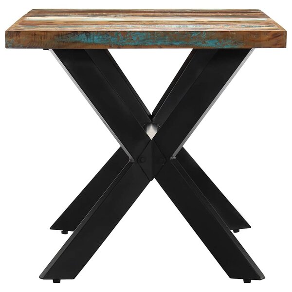 Jídelní stůl 140 x 70 x 75 cm masivní recyklované dřevo 247439