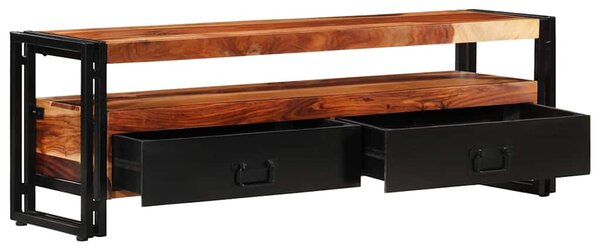 TV stolek 120 x 30 x 40 cm masivní akáciové dřevo 247451