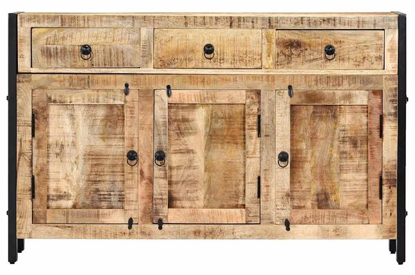Příborník 120 x 35 x 76 cm masivní mangovníkové dřevo 247445