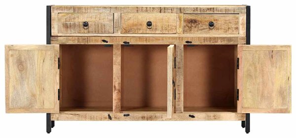 Příborník 120 x 35 x 76 cm masivní mangovníkové dřevo 247445