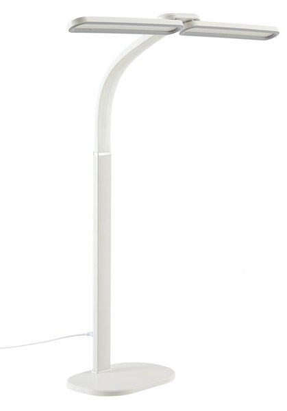 Stolní lampa Arcchio, Fynnon, stmívatelné, Bílá, Pracovna, Kov, Moderní