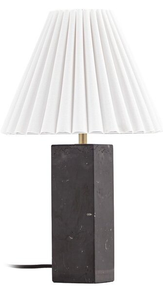 Stolní lampa NOLA, Asher, Bílá, Obývací pokoj, Tkanina / Textil, Moderní