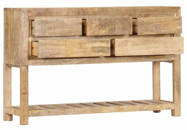 Příborník 120 x 30 x 75 cm masivní mangovníkové dřevo 247479