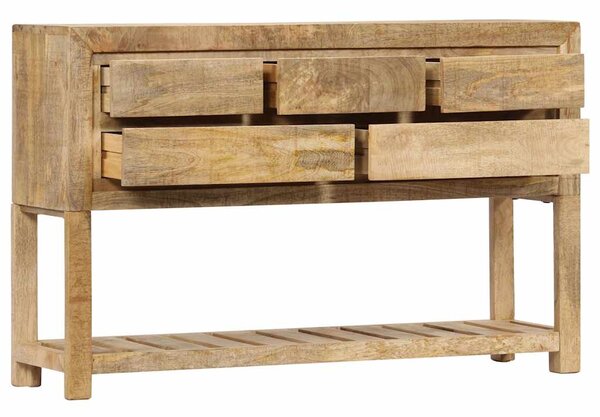 Příborník 120 x 30 x 75 cm masivní mangovníkové dřevo 247479