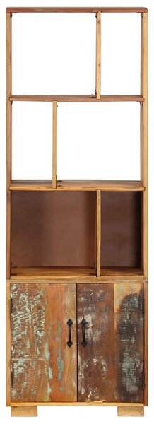 Police na knihy 60 x 35 x 180 cm masivní recyklované dřevo 247480