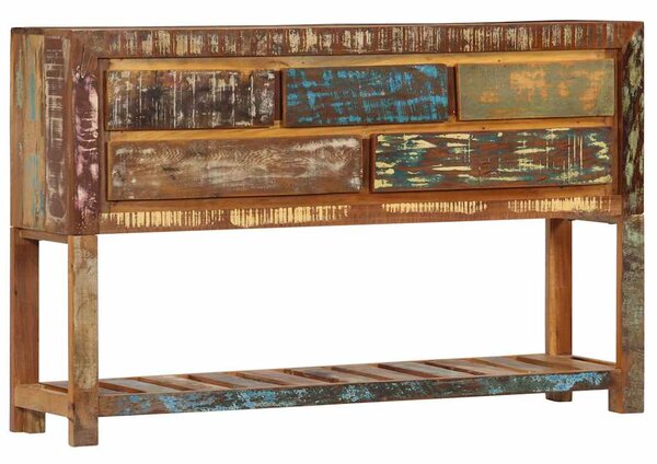 Příborník 120 x 30 x 75 cm masivní recyklované dřevo 247478