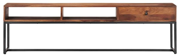 TV stolek 160 x 30 x 45 cm masivní akáciové dřevo 247466