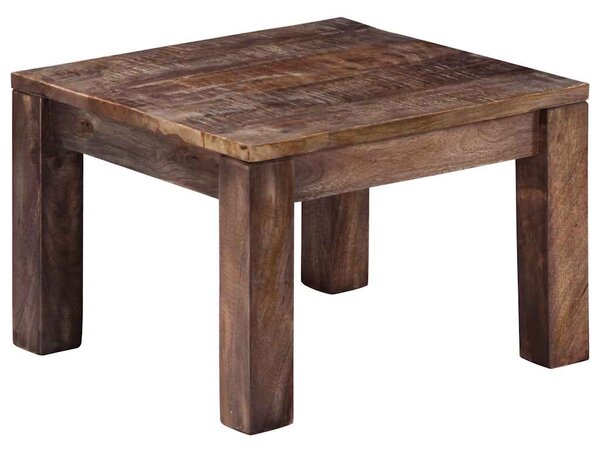 Konferenční stolek 50 x 50 x 35 cm masivní mangovníkové dřevo 247468