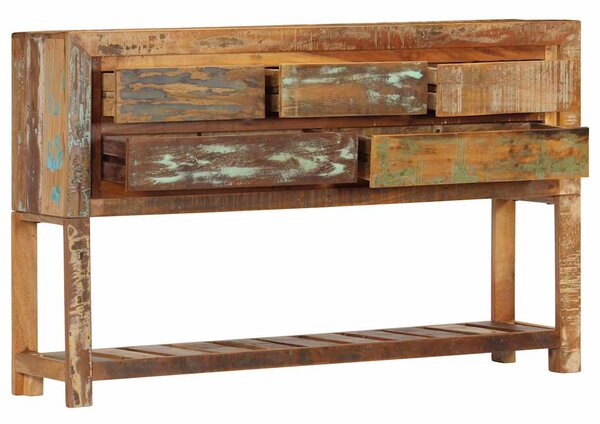 Příborník 120 x 30 x 75 cm masivní recyklované dřevo 247478