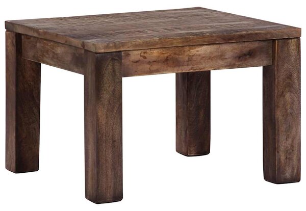 Konferenční stolek 50 x 50 x 35 cm masivní mangovníkové dřevo 247468