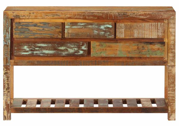 Příborník 120 x 30 x 75 cm masivní recyklované dřevo 247478
