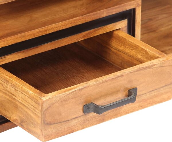 Konferenční stolek 100 x 45 x 33 cm masivní akáciové dřevo 247493