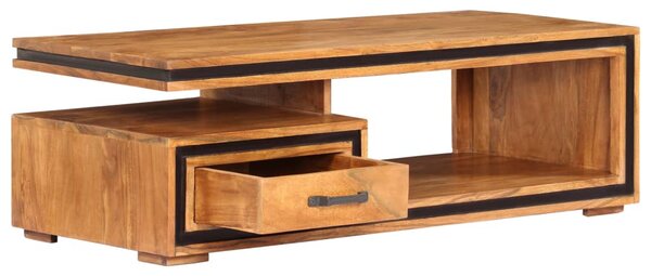 Konferenční stolek 100 x 45 x 33 cm masivní akáciové dřevo 247493