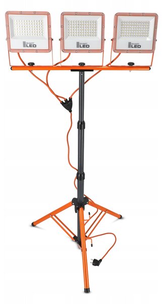 Solární LED reflektor 50 W, 16500 lm, IP65, neutrální bílá, 18 × 15,5 × 3,5 cm