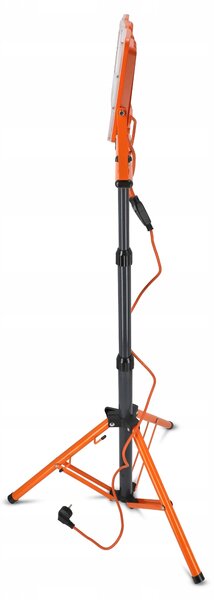 Solární LED reflektor 50 W, 16500 lm, IP65, neutrální bílá, 18 × 15,5 × 3,5 cm