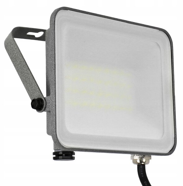 LED reflektor 30 W, IP65, neutrální bílá, úhel 120°, 14 × 11 × 3 cm