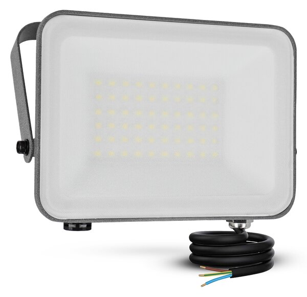 LED reflektor 50 W, IP65, neutrální bílá, úhel 120°, 17,5 × 12,5 × 3 cm