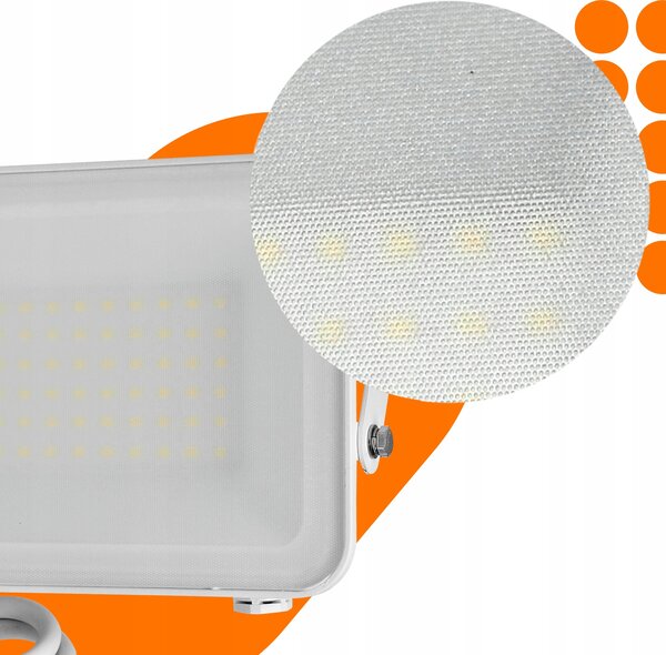 LED reflektor 50 W, 4500 lm, IP65, neutrální bílá, úhel 120°, 17,5 × 12,5 × 3 cm