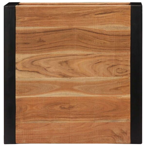Konferenční stolek 60 x 60 x 40 cm masivní akáciové dřevo 247586