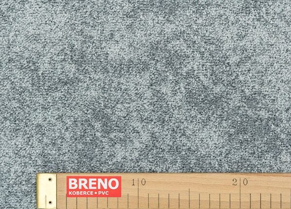 Breno Metrážový koberec SERENADE 900 (Ecoluxe) šedý melír s leskem, šíře 500 cm