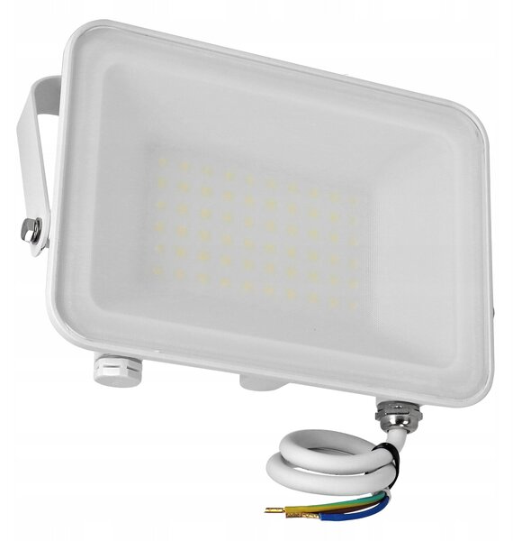 LED reflektor 50 W, 4500 lm, IP65, neutrální bílá, úhel 120°, 17,5 × 12,5 × 3 cm