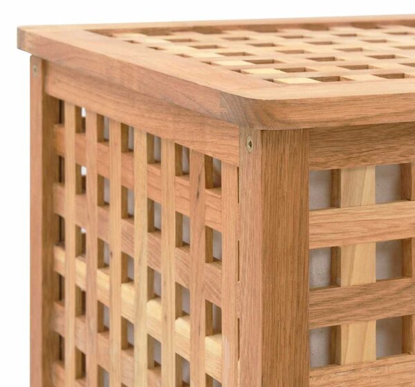 Truhla na prádlo 77,5 x 37,5 x 46,5 masivní ořechové dřevo 247602