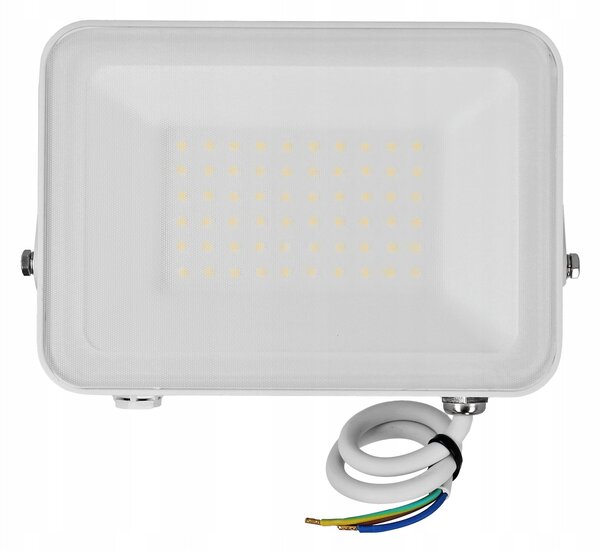 LED reflektor 50 W, 4500 lm, IP65, neutrální bílá, úhel 120°, 17,5 × 12,5 × 3 cm