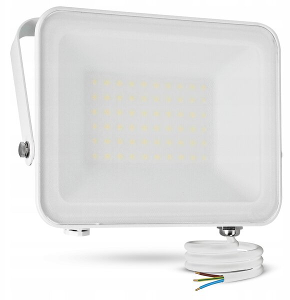 LED reflektor 50 W, 4500 lm, IP65, neutrální bílá, úhel 120°, 17,5 × 12,5 × 3 cm