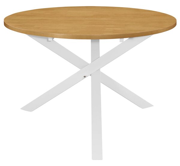 Jídelní stůl bílý 120 x 75 cm MDF 247631