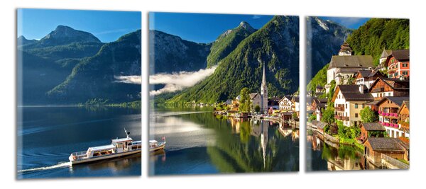 Obraz na zeď Jezero v Alpách panorama