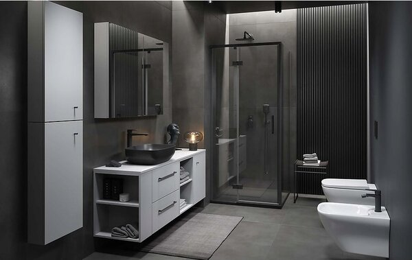 Cersanit Larga Square, závěsný bidet, bílá, K120-012