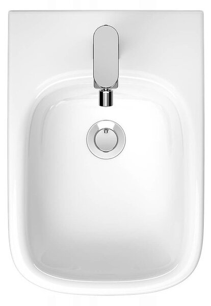 Cersanit Larga Square, závěsný bidet, bílá, K120-012