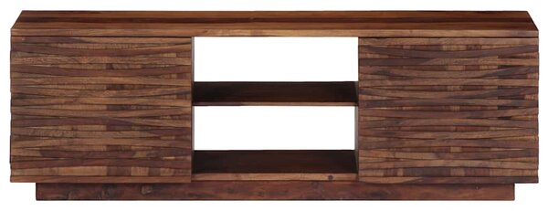 TV stolek 120 x 30 x 40 cm masivní akáciové dřevo 247701