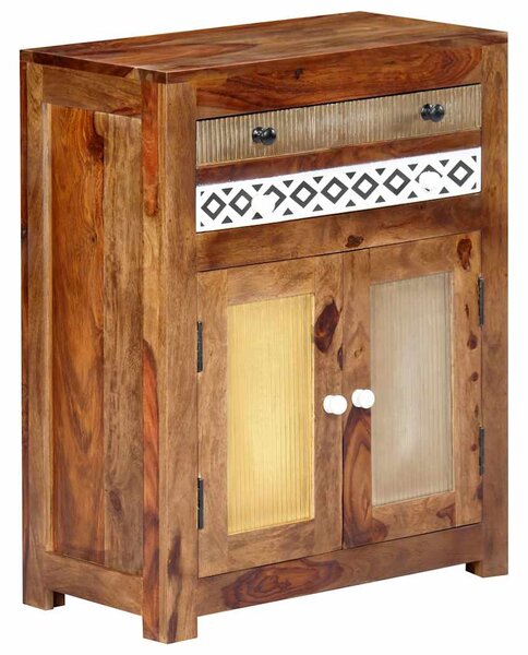 Odkládací skříňka 60 x 30 x 75 cm masivní akáciové dřevo 247730